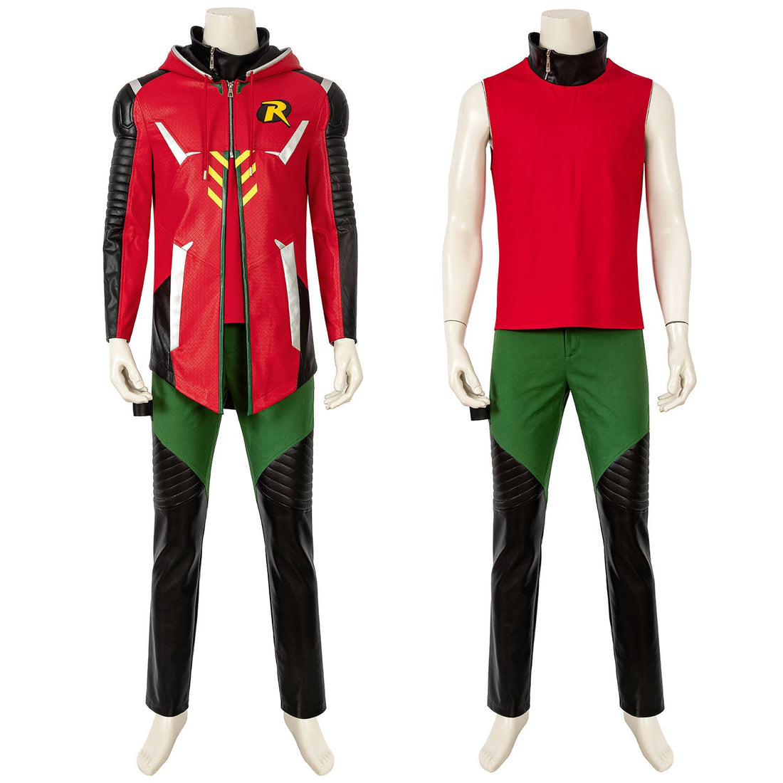 Batman Gotham Knights Robin Battle Suit Top Cosplay Costumes