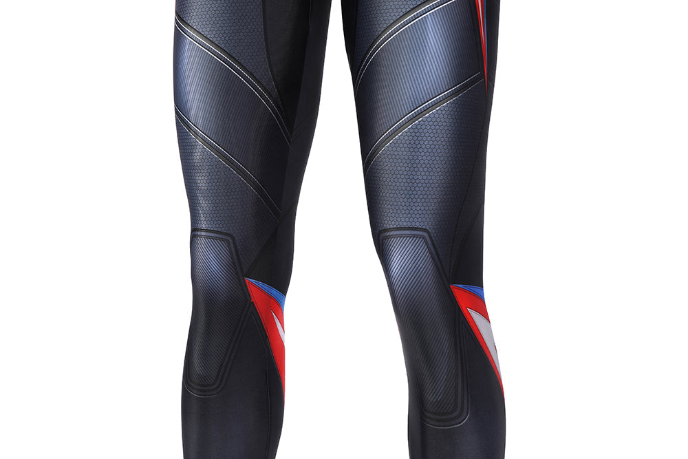 Spider-Man Miles Morales 2099 Suit Male Hoodie Jumpsuit Costumes