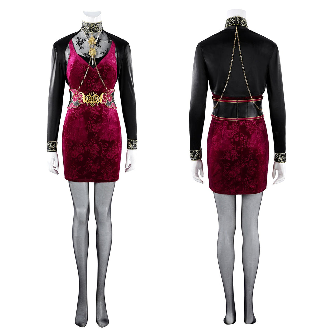 Resident Evil Requiem 30th Ada Wong Full Set Cosplay Costumes