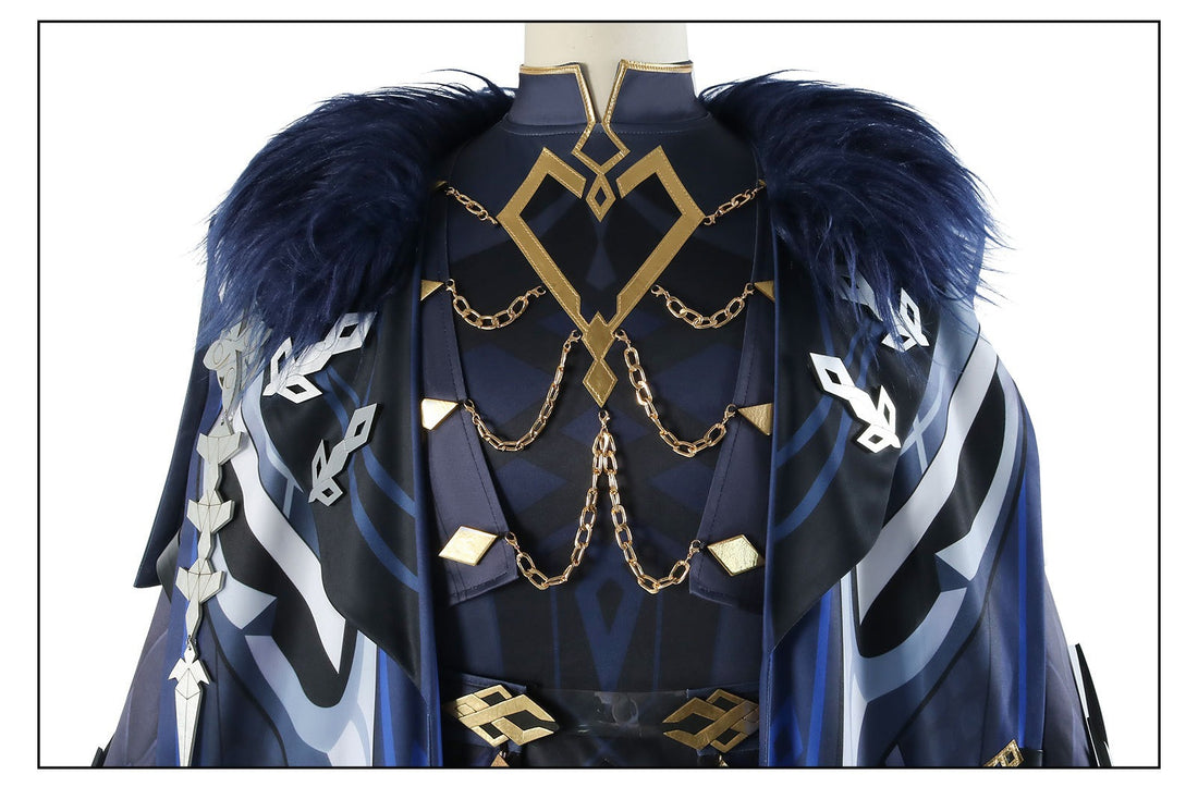Game Genshin Impact Fatui The Captain Capitano Cosplay Costumes