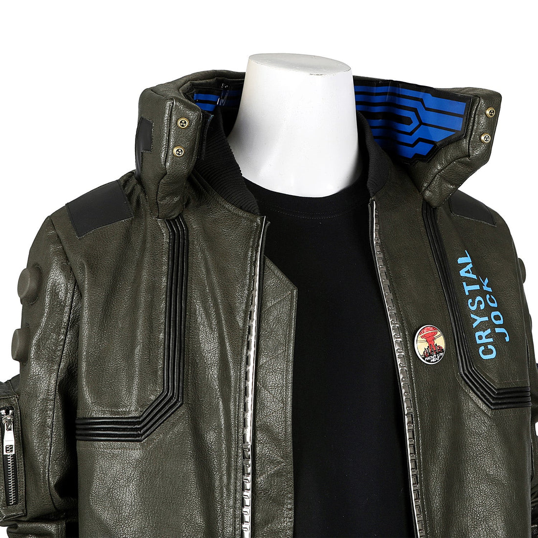 Cyberpunk 2077 V PU Leather Top Level Full Set Cosplay Costumes