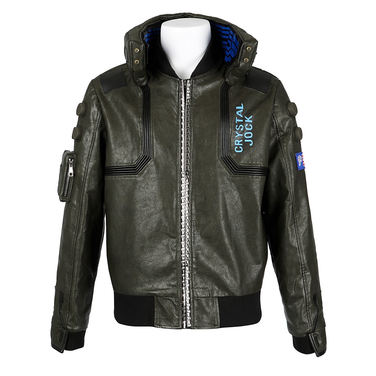 Cyberpunk 2077 V PU Leather Top Level Full Set Cosplay Costumes