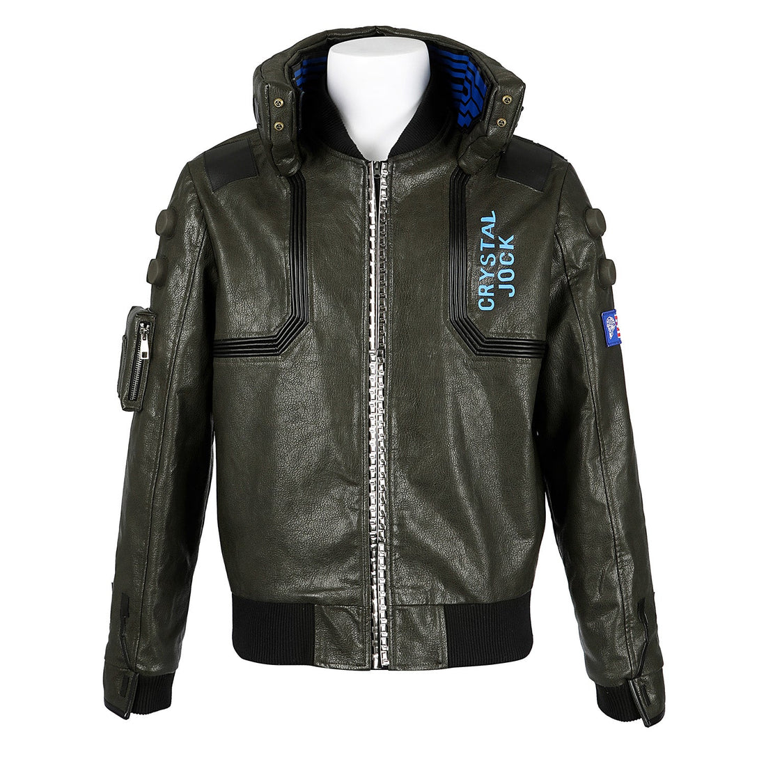 Cyberpunk 2077 V PU Leather Top Level Full Set Cosplay Costumes