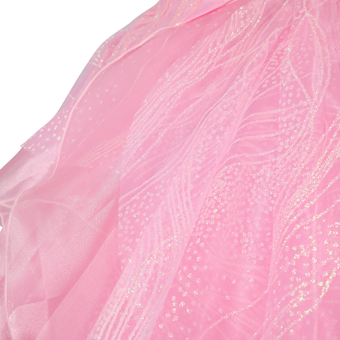 Wicked Part One Galinda Female Dress with Crown Cosplay Costumes