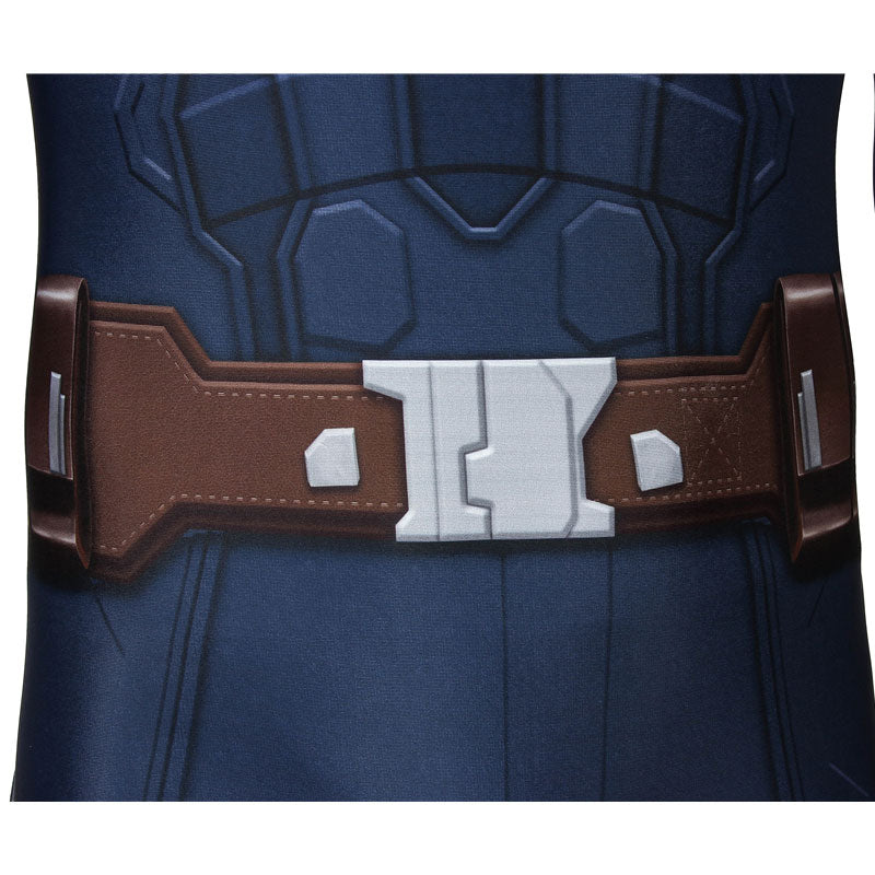 Captain America The Winter Soldier Steve Rogers Jumpsuit Costumes