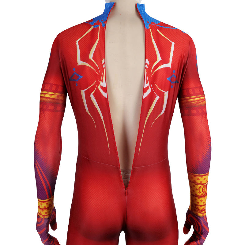 Spider-Man Across The Spider-Verse India Pavitr Prabhakar Jumpsuit Costumes