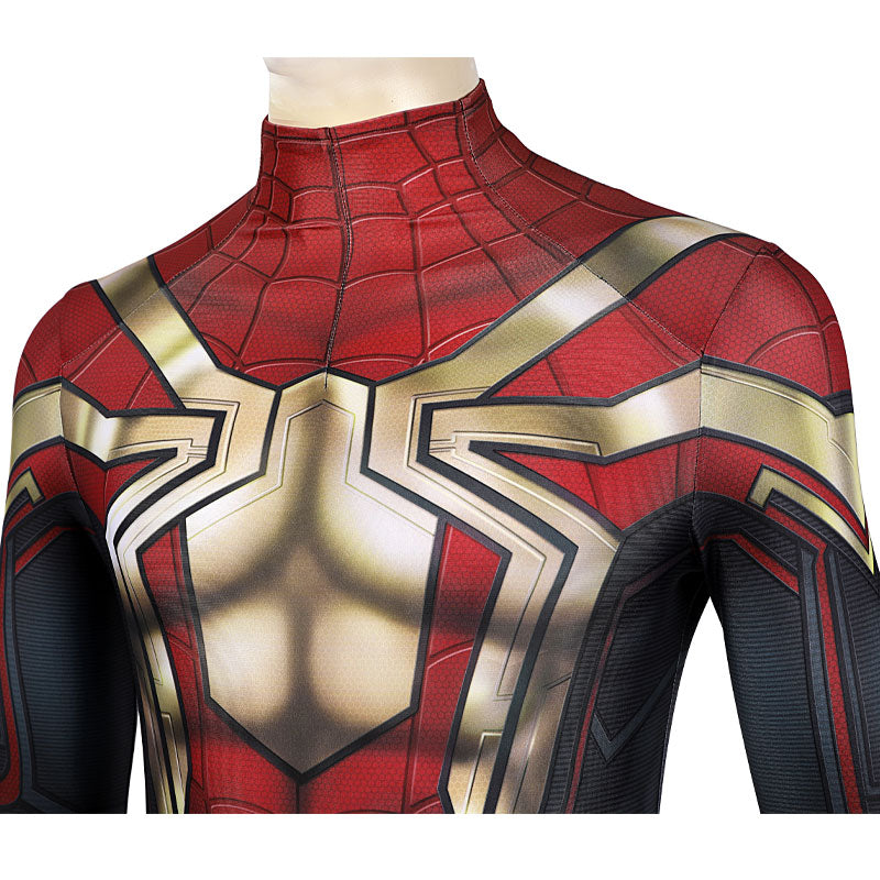 Spider-Man 3 No Way Home Peter Parker Headgear Jumpsuit Costumes
