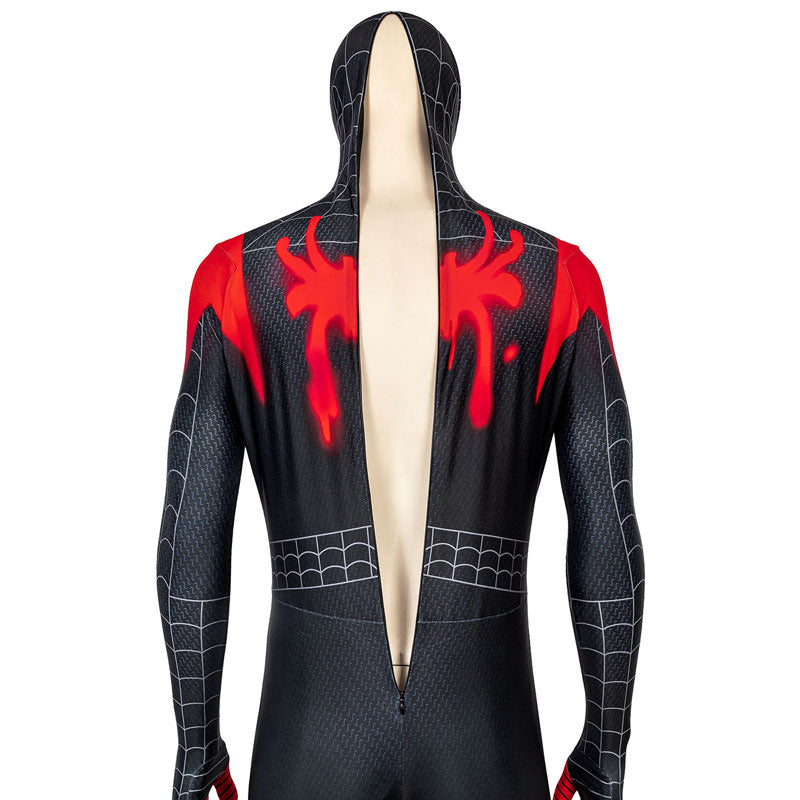 Spider-Man Into the Spider-Verse Miles Morales Jumpsuit with Coat Fullset Costumes