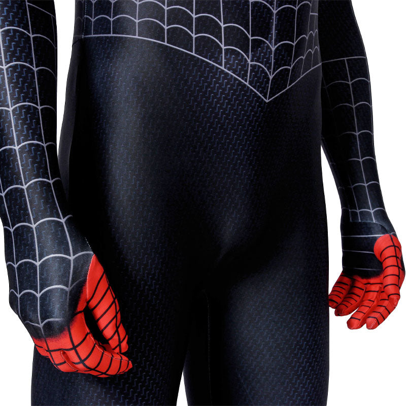 Spider-Man Into the Spider-Verse Miles Morales Jumpsuit Cosplay Costumes