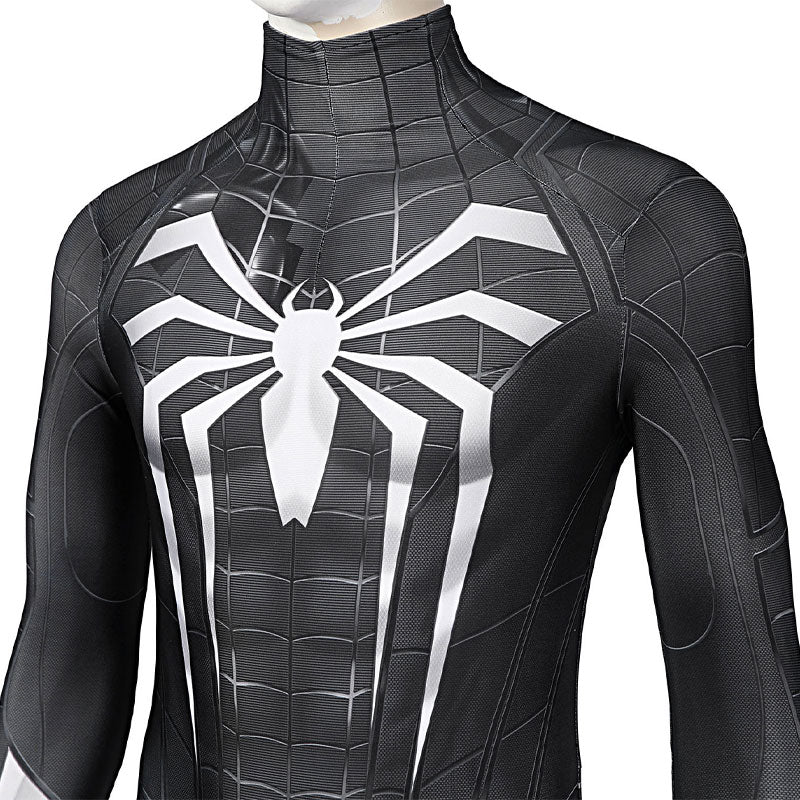 Spider-Man Miles Morales Male Jumpsuit Cosplay Costumes