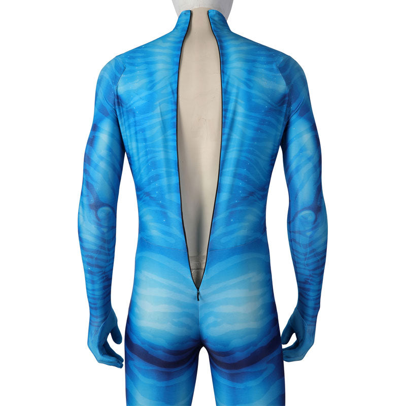 Avatar 2 The Way of Water Jake Sully Jumpsuit Cosplay Costume