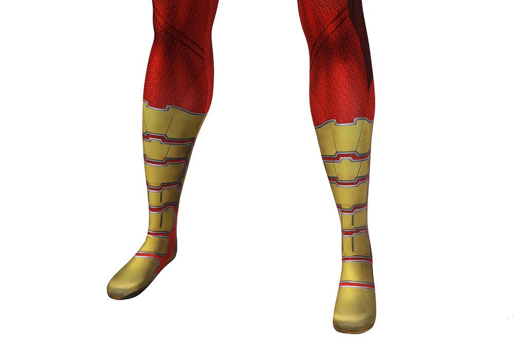 Shazam! Fury of the Gods Billy Batson Male Jumpsuit Cosplay Costumes