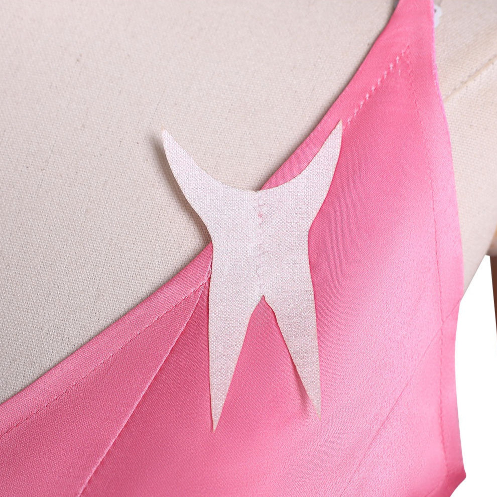 Wicked: For Good Witch Glinda Pink Green Dress Cosplay Costumes