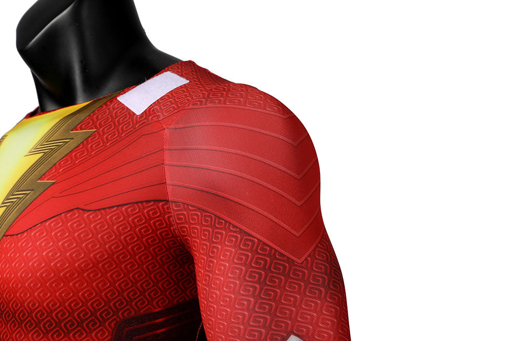 Shazam! Fury of the Gods Billy Batson Male Jumpsuit Cosplay Costumes