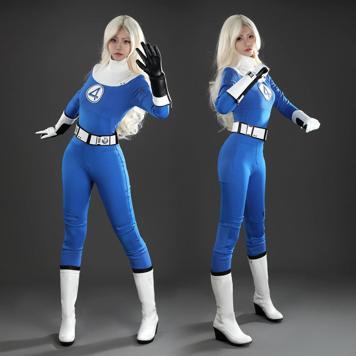 Fantastic Four First Steps Invisible Woman Susan Storm Richards Cosplay Costumes