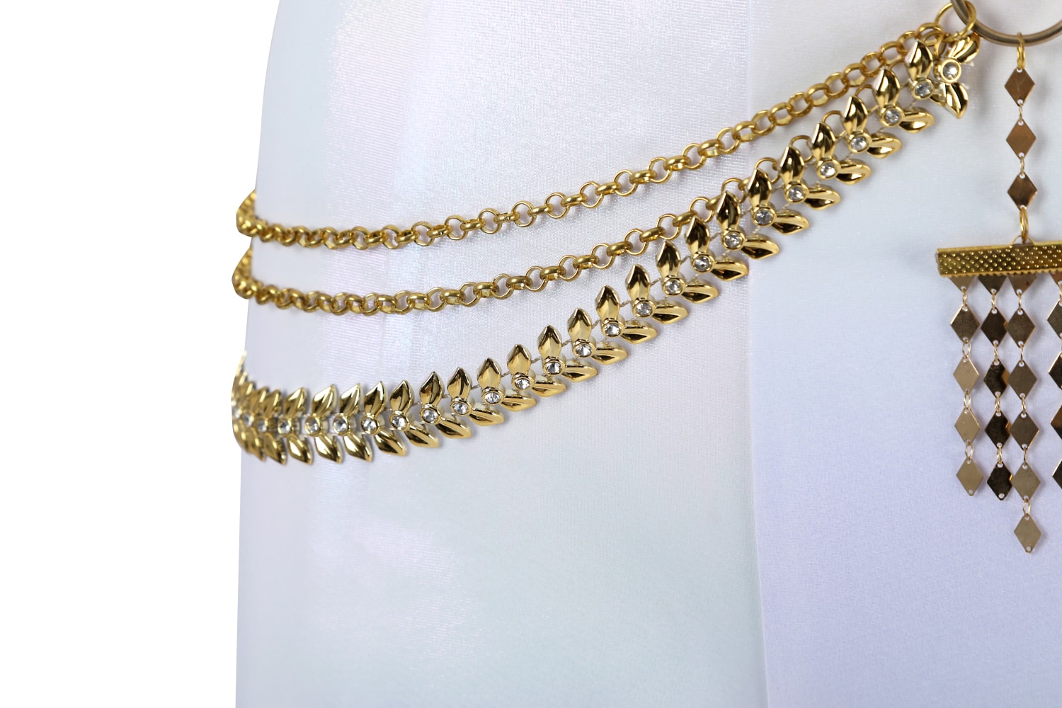 KPop Demon Hunters Rumi White Stage Outfit Cosplay Costumes