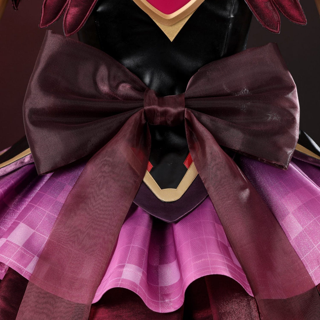 Overwatch 2 Magical Girl Juno Red Black Full Set Cosplay Costumes