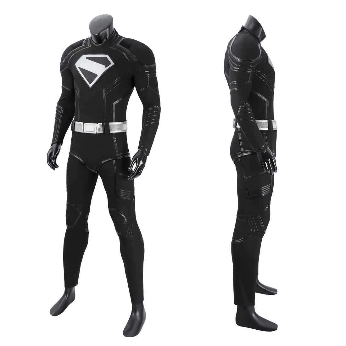 Superman Legacy Clark Kent Black Suit Top Cosplay Costumes