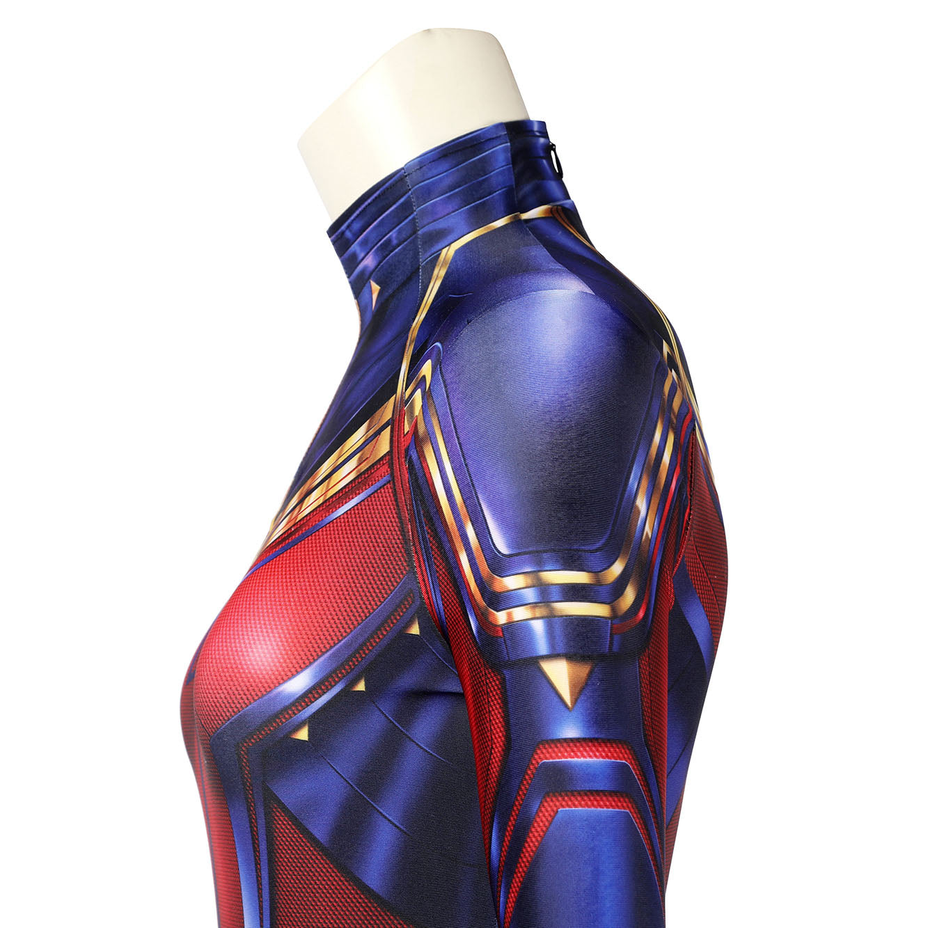 Avengers Endgame Captain Marvel Carol Danvers Jumpsuit with Mask Costumes