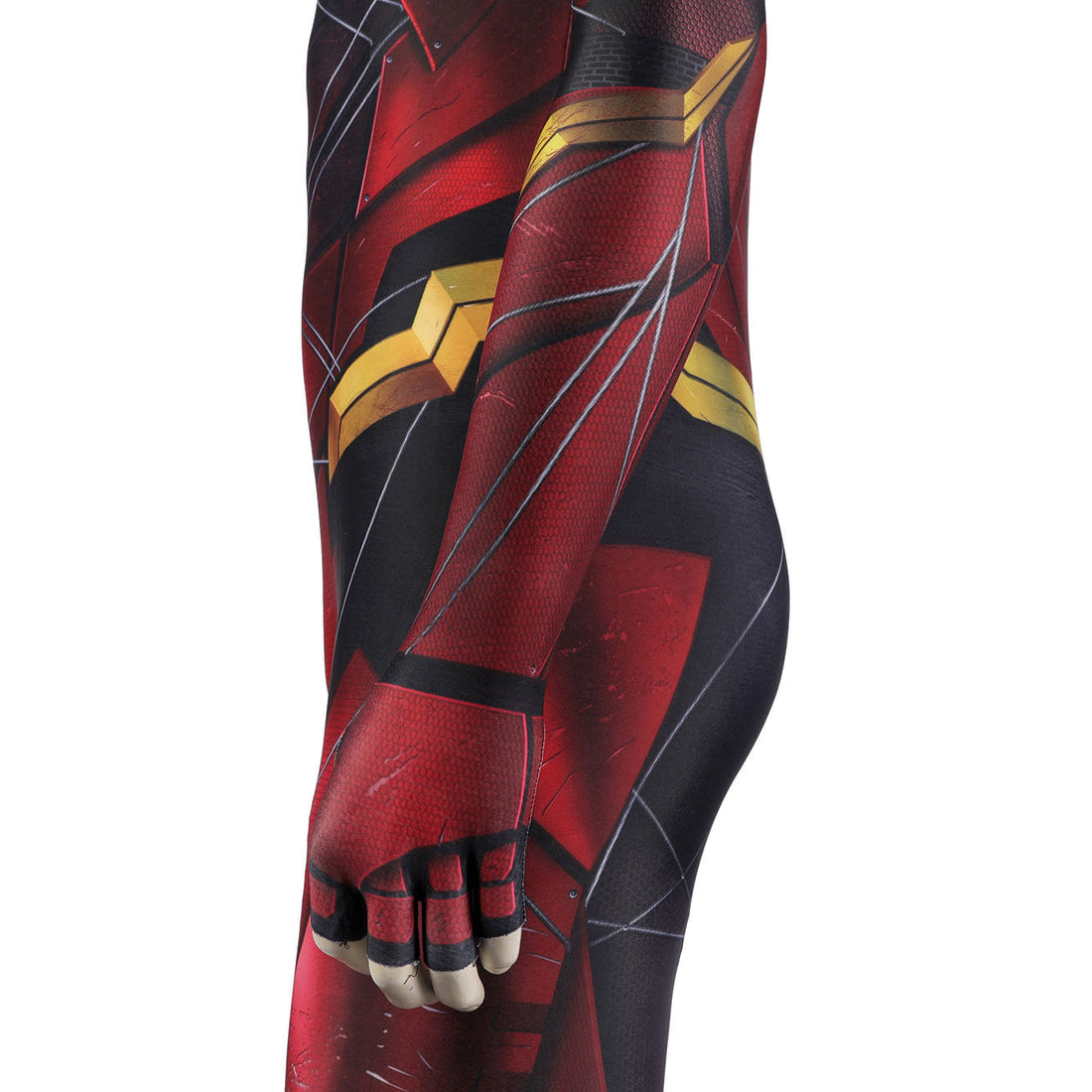 Justice League Barry Allen The Flash Jumpsuit with Mask Costumes