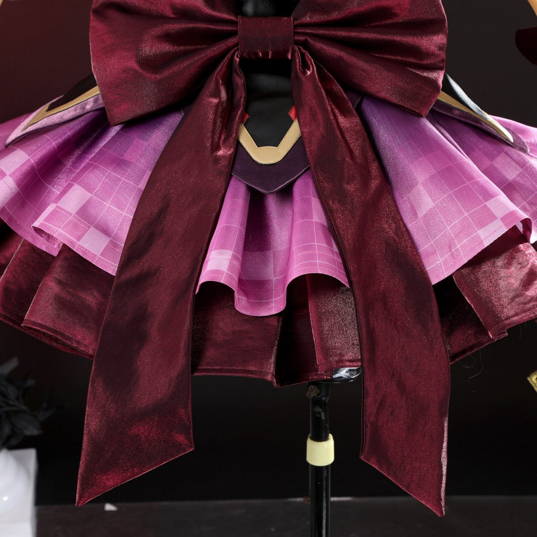 Overwatch 2 Magical Girl Juno Red Black Full Set Cosplay Costumes