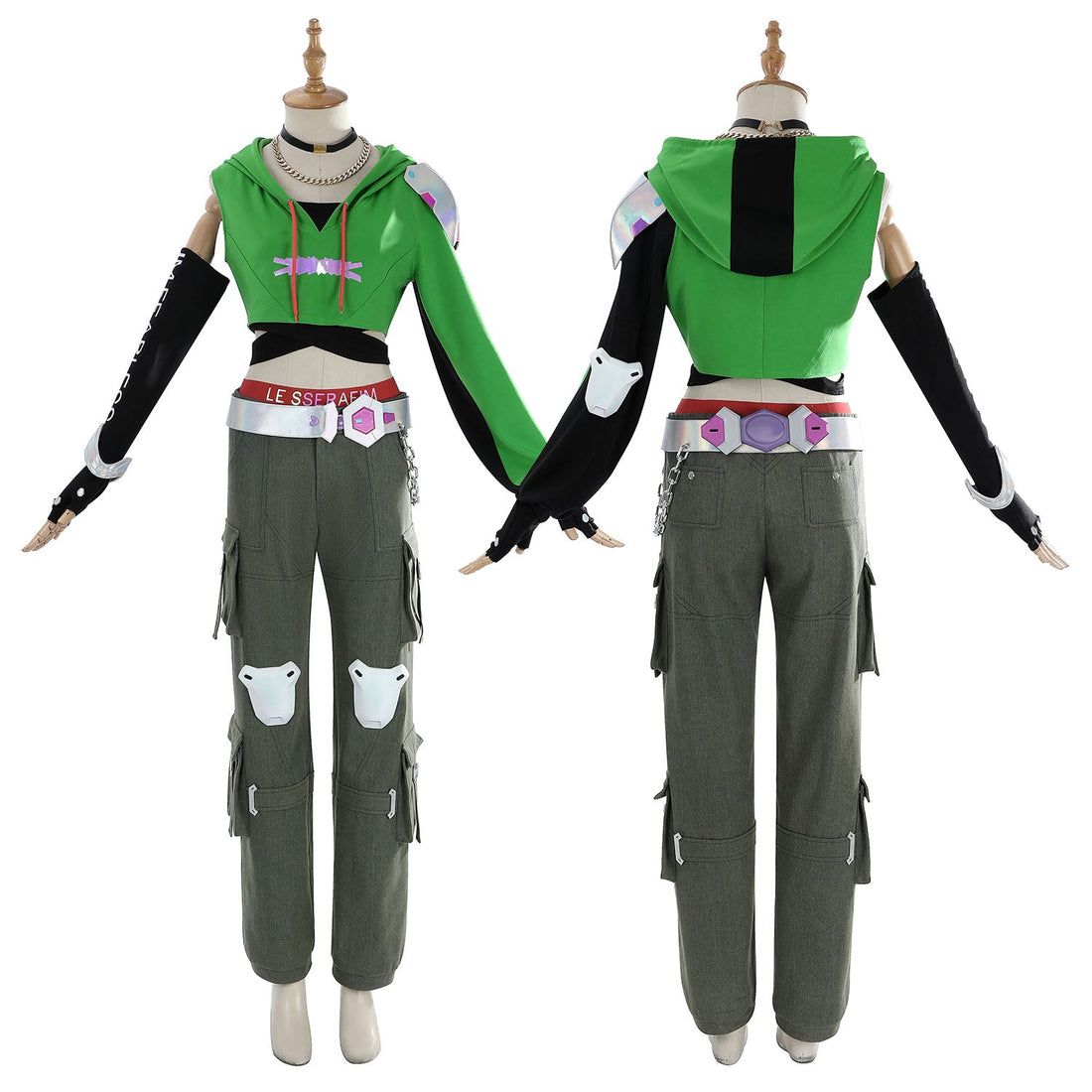 Overwatch 2 X LE SSERAFIM FEARLESS Illari Cosplay Costumes