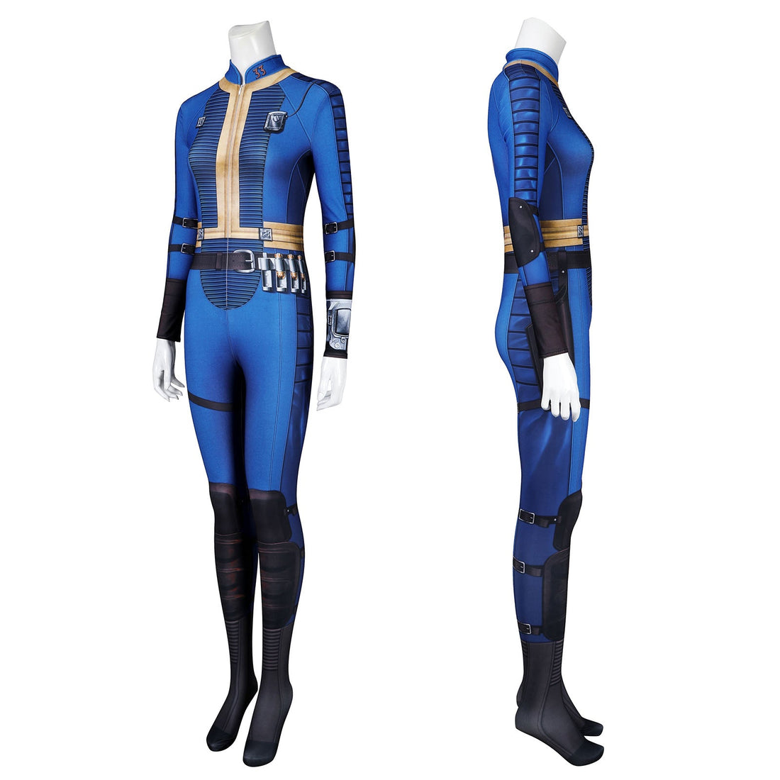 Fallout Vault No. 33 Season 1 Sheltersuit Lucy Female Jumpsuit Costumes