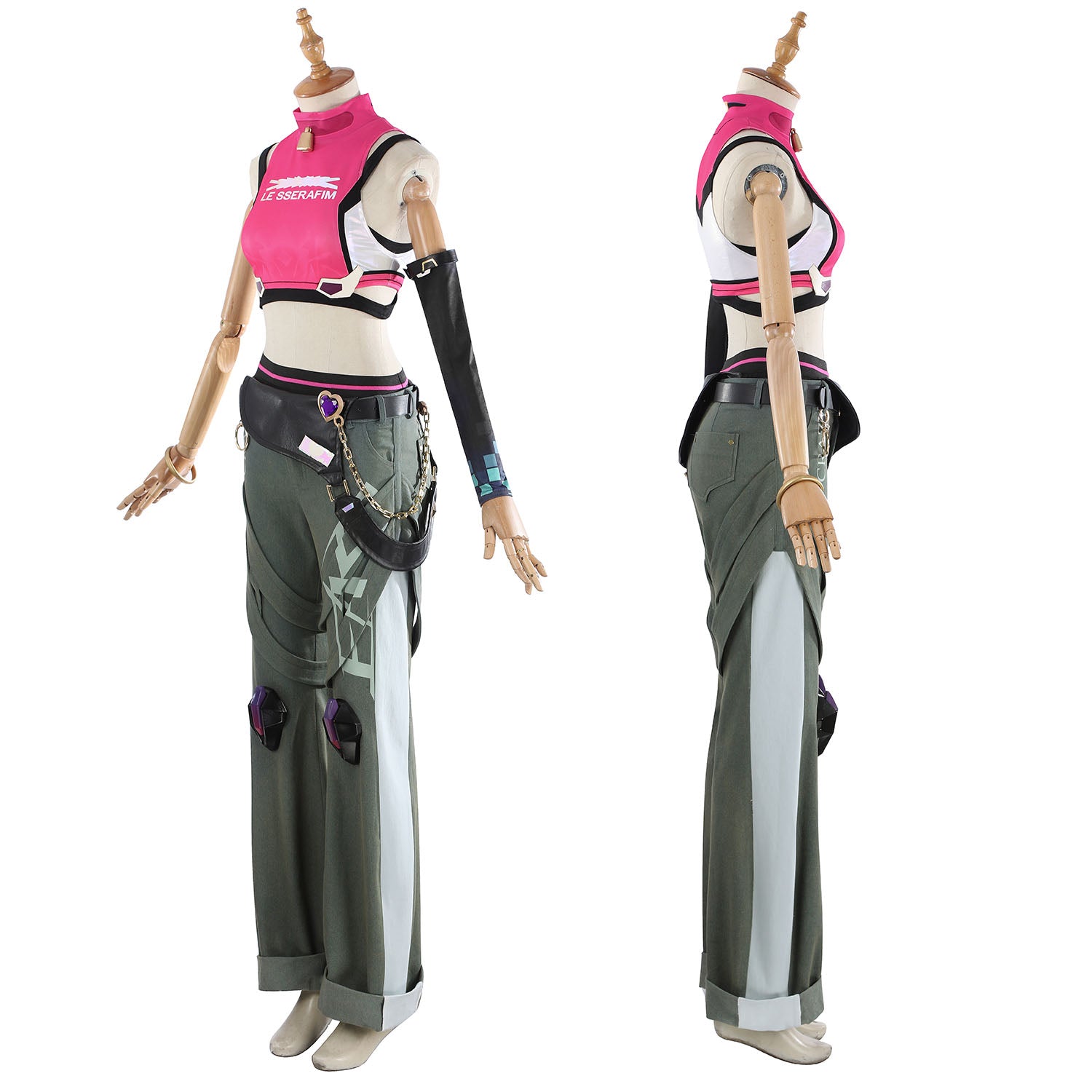 Overwatch 2 Juno X LE SSERAFIM FEARLESS Female Cosplay Costumes