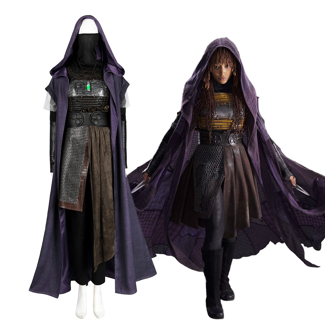 Star Wars The Acolyte Mae Female Full Set Top Cosplay Costumes