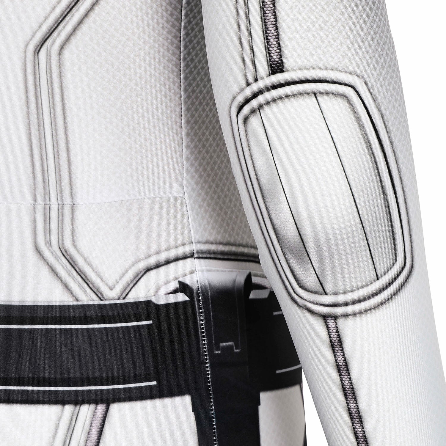 Black Widow Natasha Romanoff White Suit Jumpsuit Cosplay Costumes