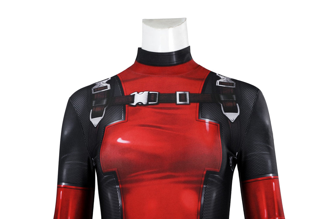 Marvel Deadpool Lady Wade Wilson Suit Jumpsuit Cosplay Costumes