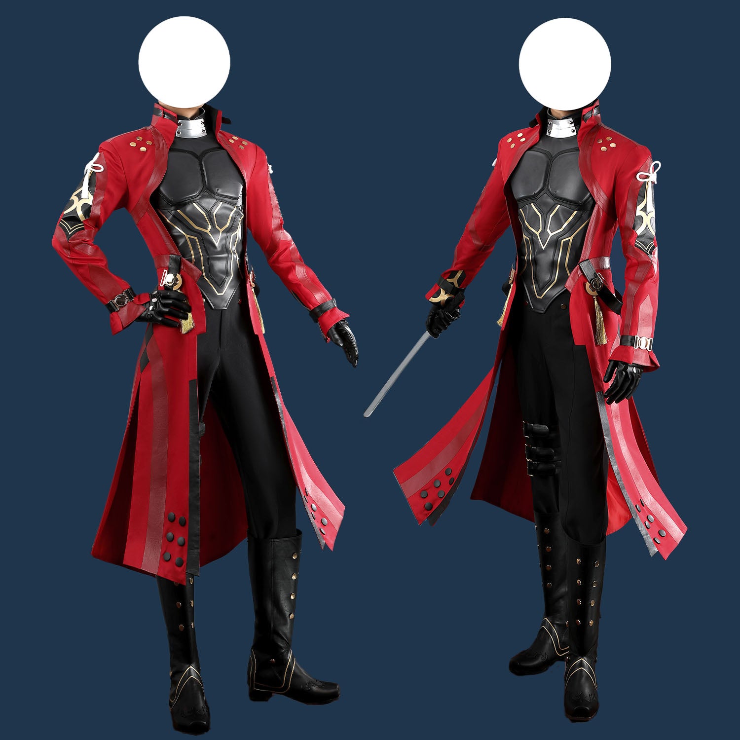 Honkai: Star Rail X Fate Archer Red A Full Set Cosplay Costumes