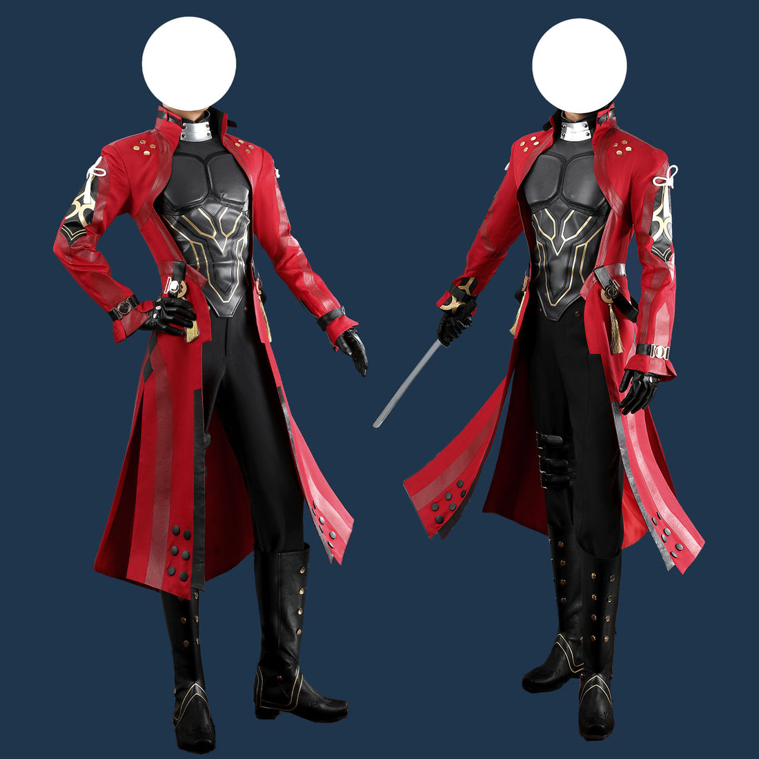 Honkai: Star Rail X Fate Archer Red A Full Set Cosplay Costumes