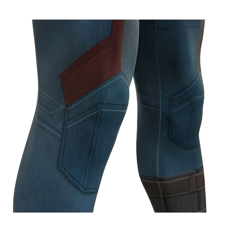 Avengers 3 Infinity War Captain America Steve Rogers Jumpsuit Costumes