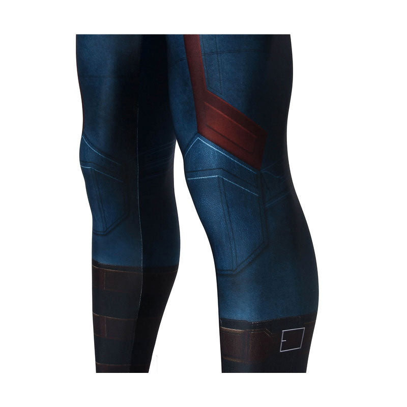 Avengers 3 Infinity War Captain America Steve Rogers Jumpsuit Cosplay Costumes
