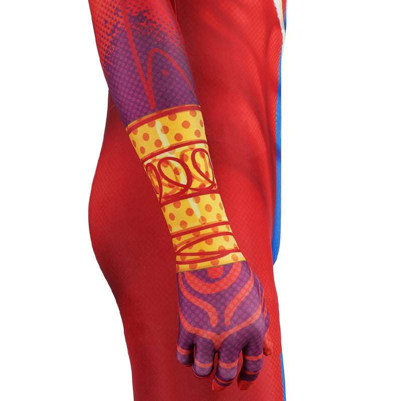 Spider-Man Across The Spider-Verse India Pavitr Prabhakar Jumpsuit Costumes