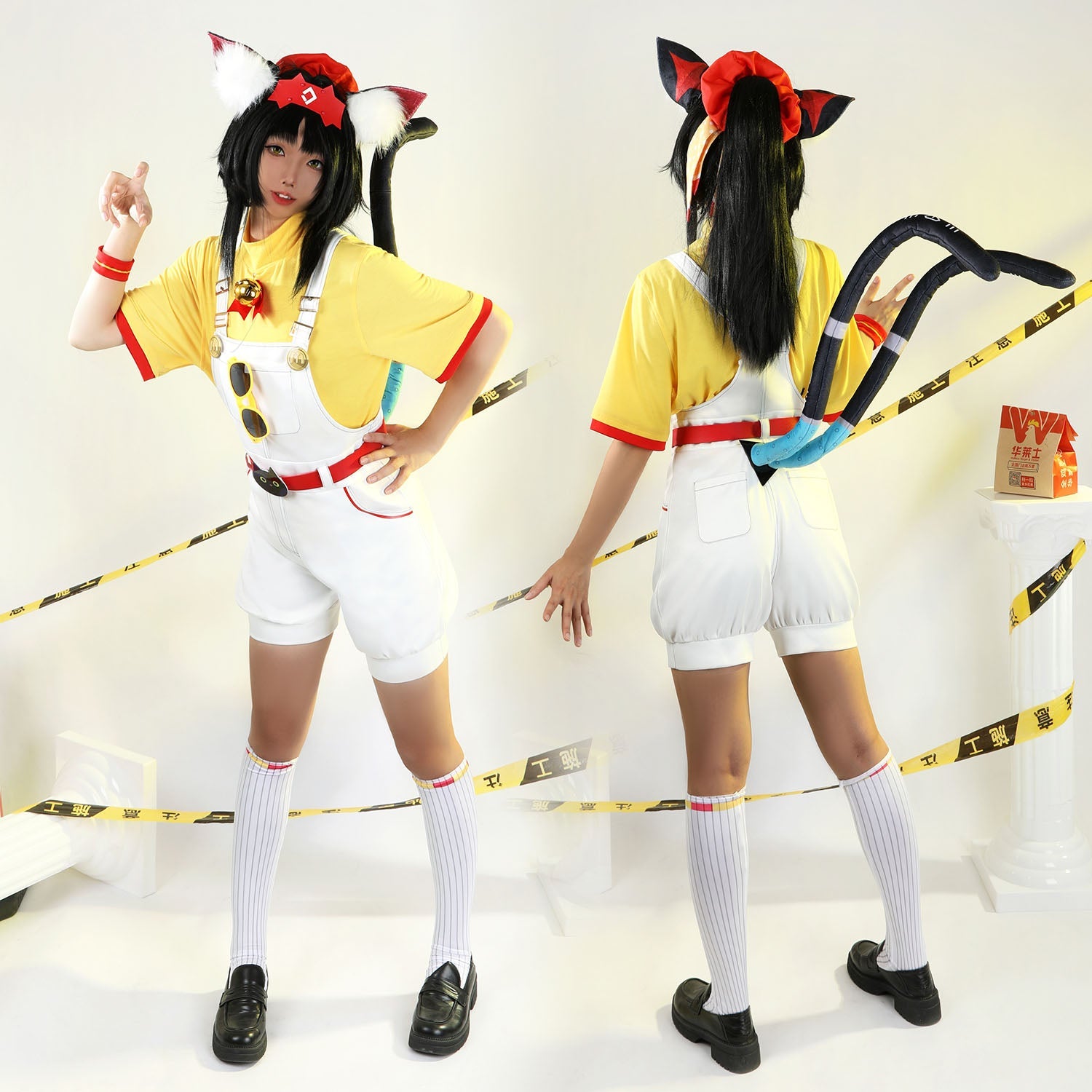 Zenless Zone Zero X Mcdonald Nekomiya Mana Cosplay Costumes