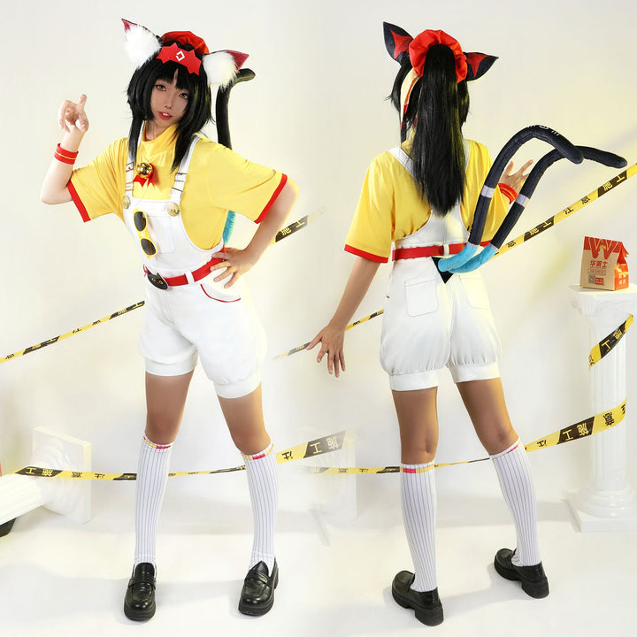 Zenless Zone Zero X Mcdonald Nekomiya Mana Cosplay Costumes