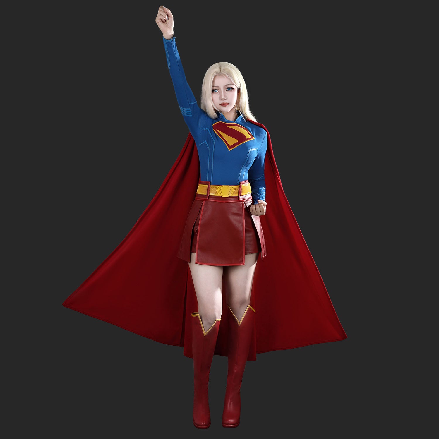 Superman 2025 Legacy Supergirl Female Top Cosplay Costumes