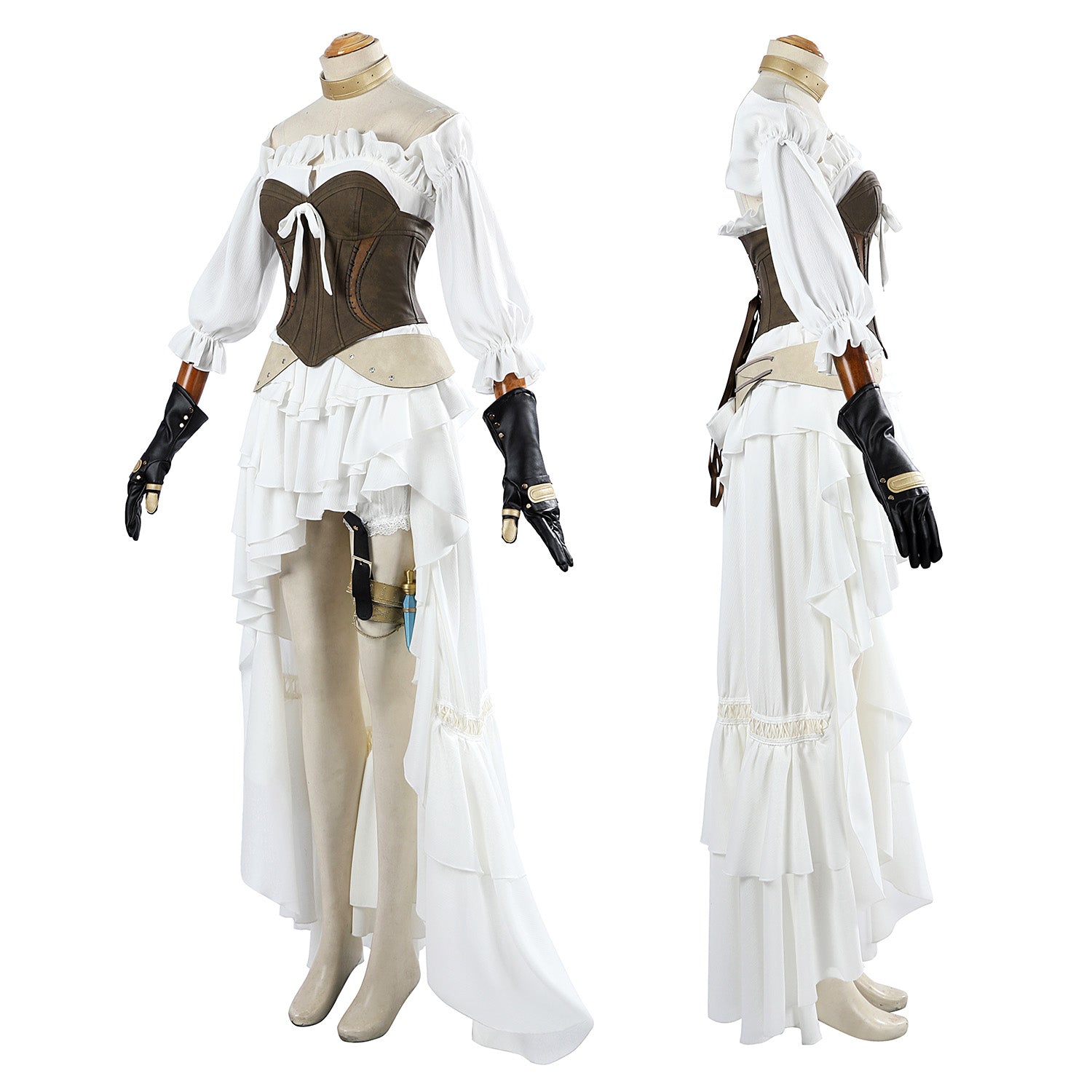 FINAL FANTASY XIV A Realm Reborn Ishgard Female Full Set Cosplay Costumes