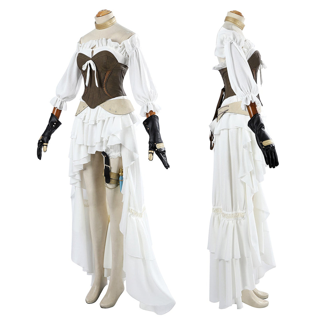 FINAL FANTASY XIV A Realm Reborn Ishgard Female Full Set Cosplay Costumes