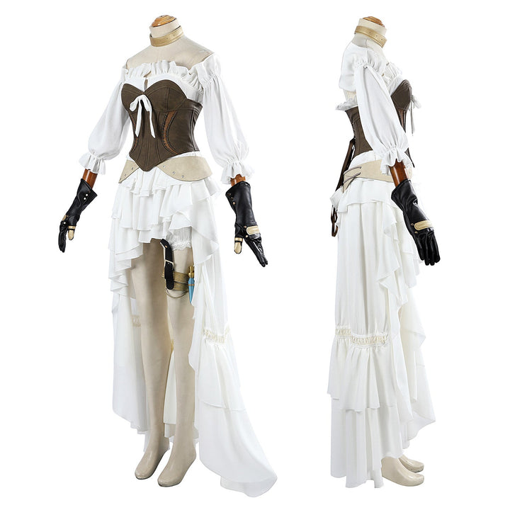 FINAL FANTASY XIV A Realm Reborn Ishgard Female Full Set Cosplay Costumes