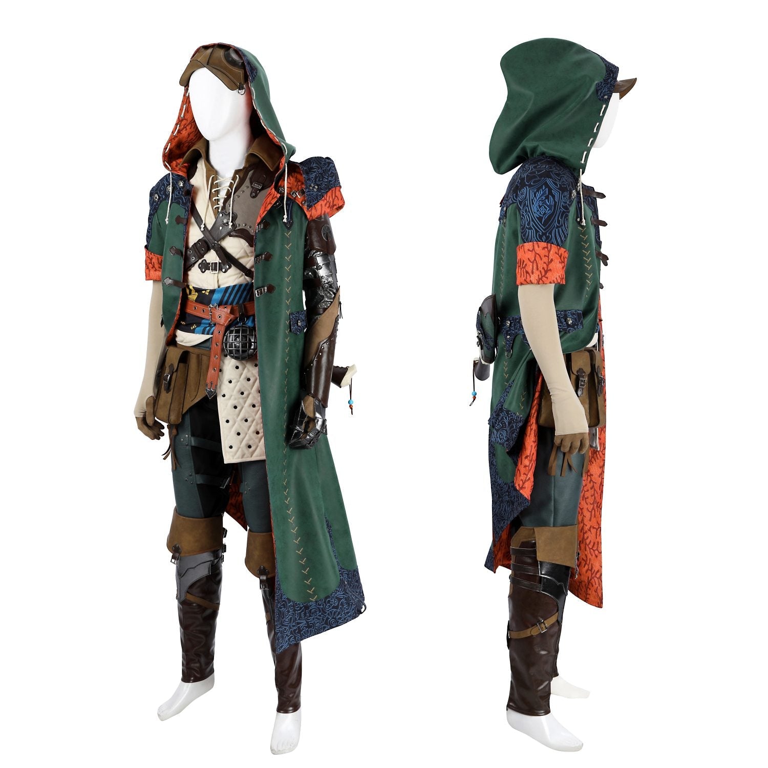 Monster Hunter Wilds Hope Armor Full Set Top Cosplay Costumes