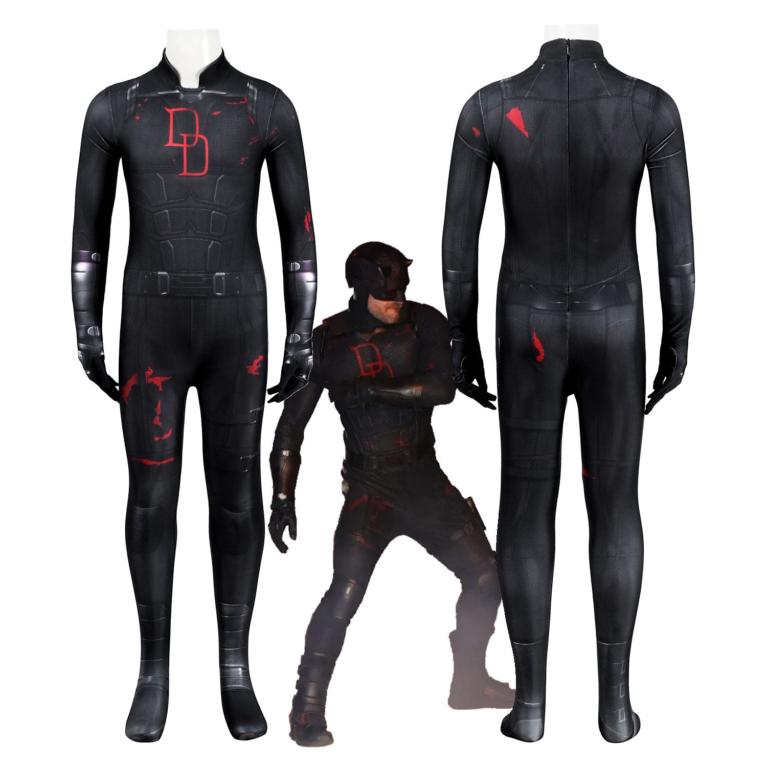 Daredevil: Born Again Season 2 Matt Murdock Kids Jumpsuit Costumes