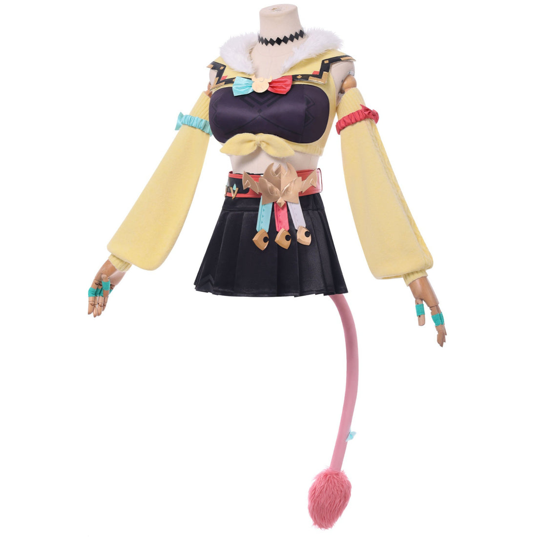 Genshin Impact Varesa Shirt Skirt Tail Fullset Cosplay Costumes