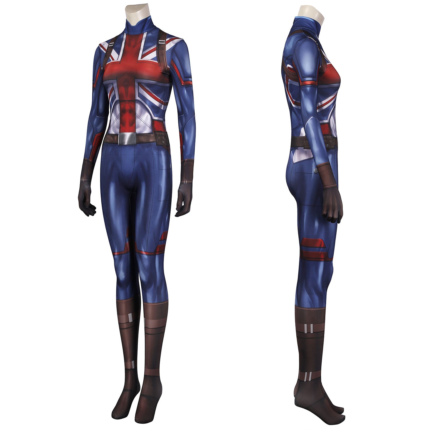 What If...? Peggy Carter Captain Carter Jumpsuit Cosplay Costumes