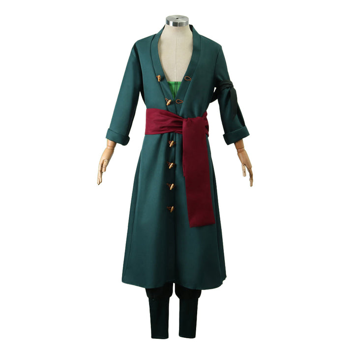 Anime Navigation Wano Country Roronoa Zoro Kimono Cosplay Costumes