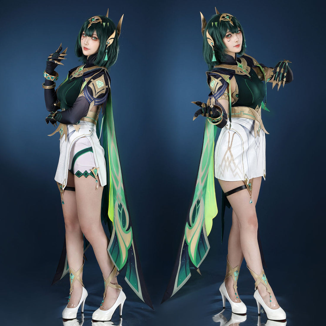 Game Genshin Impact Nefer Full Set Top Cosplay Costumes