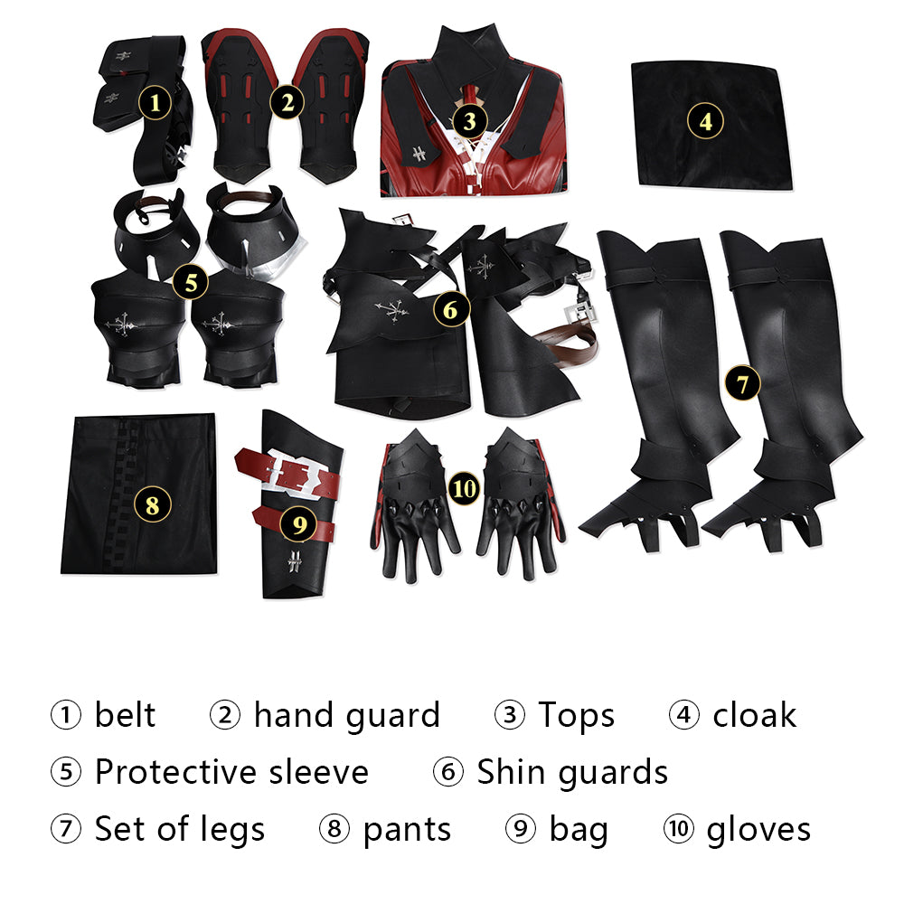 FF16 Final Fantasy XVI Clive Rosfield Leather Cosplay Costumes