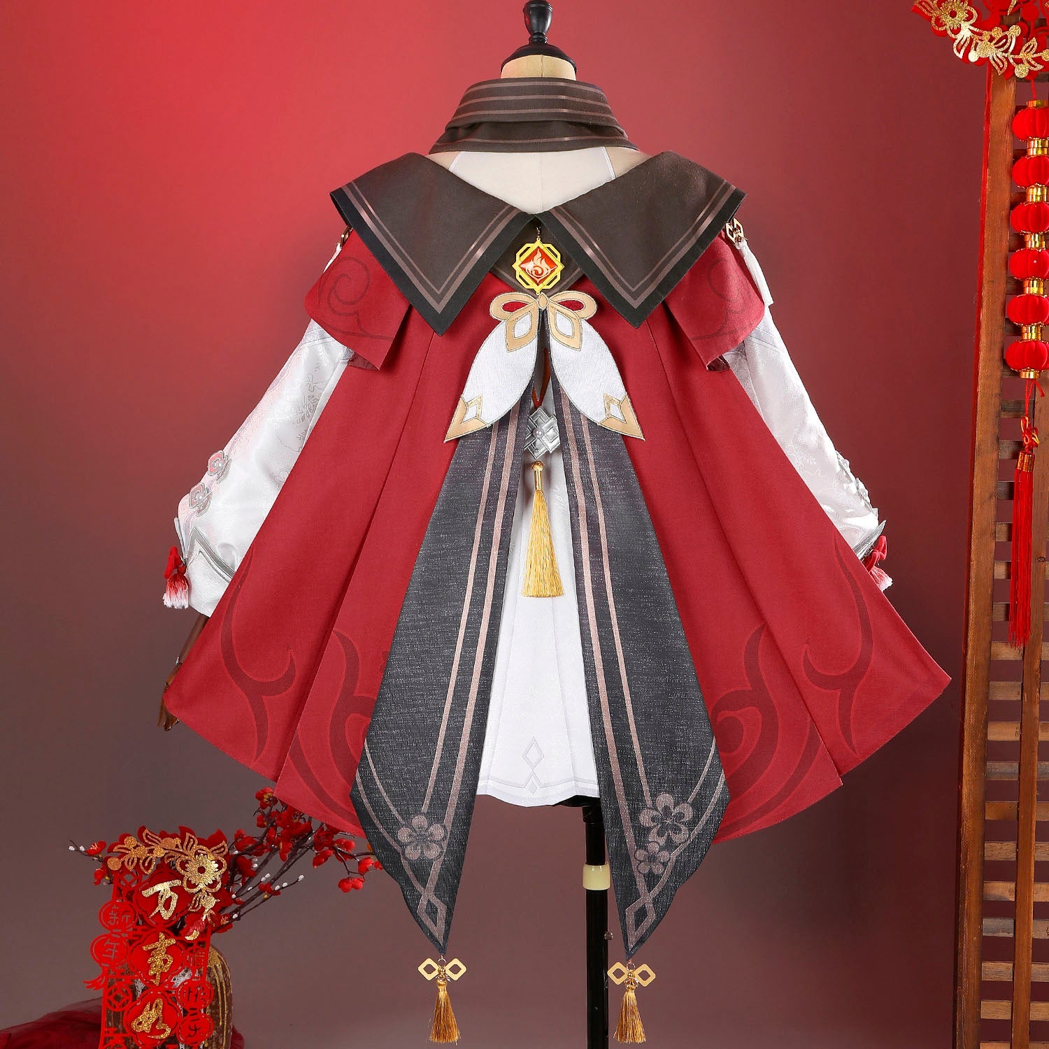 Game Genshin Impact Hu Tao Lantern Rite Suit Cosplay Costumes